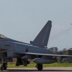 Ηνίοχος 2018: Eurofighter Typhoon της RAF για πρώτη φορά στην Ανδραβίδα –&nbsp;ΦΩΤΟ