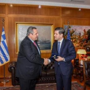 Συνάντηση Καμμένου με τον ΥΦΥΠΕΞ των ΗΠΑ – Συζήτησαν για τους 2&nbsp;στρατιωτικούς