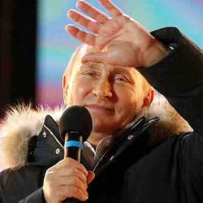 «Σάρωσε» ο Β.Πούτιν: Εξελέγη για τέταρτη φορά πρόεδρος της Ρωσίας με το απίστευτο ποσοστό του 76,65% – Έστειλε μήνυμα στη&nbsp;Δύση