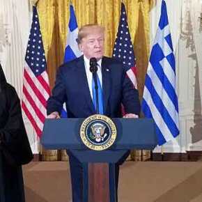 Τράμπ: «Ο Θεός να ευλογεί την Ελλάδα και τις&nbsp;ΗΠΑ