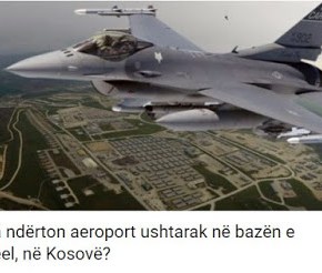 «Οι Αμερικανοί δημιουργούν στρατιωτικό αεροδρόμιο στο&nbsp;Κόσοβο»