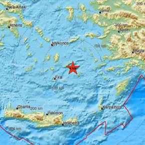 Ισχυρός σεισμός 4,7 Ρίχτερ στα&nbsp;Δωδεκάνησα