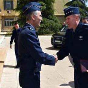 Συνάντηση του αρχηγού ΓΕΑ με τον Αμερικανό διοικητή των αεροπορικών δυνάμεων του&nbsp;ΝΑΤΟ