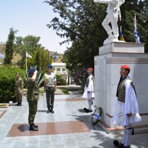 Επίσκεψη ΓΕΠΣ – Υπαρχηγού ΓΕΣ στην Ελληνική Δύναμη Κύπρου&nbsp;(ΕΛΔΥΚ)
