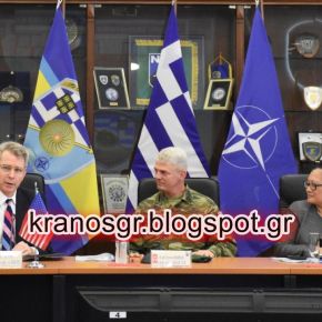 Εντυπωσιασμένος ο Αμερικανός Πρέσβης από την επίσκεψή του στο Γ’ΣΣ/NRDC-GR