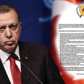 Το “κηδειόχαρτο” που στέλνουν οι Κούρδοι στον Ερντογάν! Βαρύτατες απώλειες στη&nbsp;Συρία