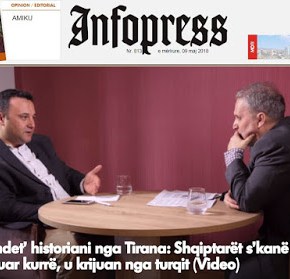 «Φευγάτος» ιστορικός από τα Τίρανα: Οι Αλβανοί δεν υπήρξαν ποτέ, τους δημιούργησαν οι&nbsp;Τούρκοι