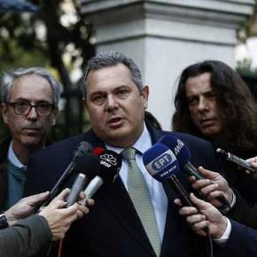 Στο Μαξίμου ο Πάνος Καμμένος  –  Για παράνομη είσοδο στη χώρα κατηγορείται ο Τούρκος που συνελήφθη στον&nbsp;Εβρο