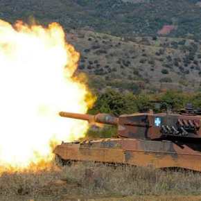 Για πρώτη φορά στην ιστορία μας Leopard 2HEL εναντίον Leopard 2A4 και Leopard 1A5 με το ατσάλι να ακούγεται μέχρι&nbsp;Τουρκία!