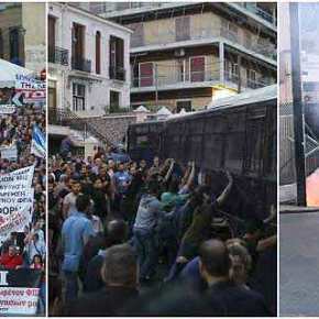 Λέσβος: Ολο το νησί στην πορεία διαμαρτυρίας -Σοβαρά επεισόδια με τα ΜΑΤ [εικόνες & βίντεο]  Πηγή: Λέσβος: Όλο το νησί στην πορεία διαμαρτυρίας -Σοβαρά επεισόδια με τα ΜΑΤ [εικόνες &&nbsp;βίντεο]