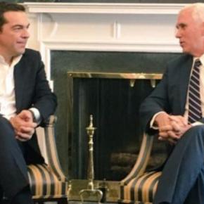 Σκοπιανό: Επικοινωνία Τσίπρα με τον Αμερικανό Αντιπροέδρο Μαικ&nbsp;Πέινς