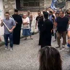 «Σείστηκε» η γη στη Καστοριά: «Αλήτες πολιτικοί, η Μακεδονία είναι&nbsp;Ελληνική»