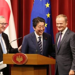 Εμπορική συμφωνία – μαμούθ υπέγραψαν ΕΕ και&nbsp;Ιαπωνία