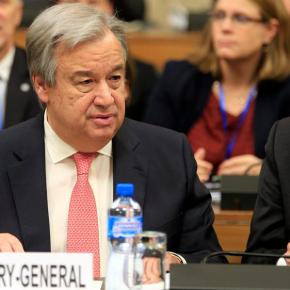 Eπανέναρξη των συνομιλιών για το Κυπριακό δρομολογεί ο ΟΗΕ&nbsp;.