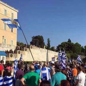 Πατριωτικός ξεσηκωμός για την Μακεδονία: Σε εξέλιξη το συλλαλητήριο στο Σύνταγμα και τη&nbsp;Θεσσαλονίκη