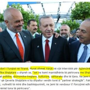 Πρέσβης Τουρκίας στα Τίρανα: Στην Τουρκία υπάρχουν περισσότεροι Αλβανοί από όλον τον πληθυσμό της&nbsp;Αλβανίας
