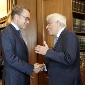 Παυλόπουλος σε Βάιντμαν: Η Ελλάδα θα τηρήσει τις δεσμεύσεις&nbsp;της