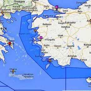 Η αναμέτρηση Ελλάδας-Τουρκίας σε Αιγαίο-Α.Μεσόγειο ξεκίνησε