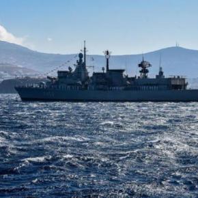 Η Φ/Γ Έλλη «κατασκοπεύει» τις ρωσικές κινήσεις στην Ανατολική&nbsp;Μεσόγειο