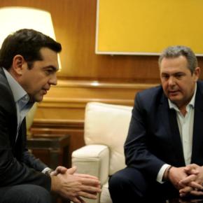 Εκλογές τον Μάιο «δείχνει» η χθεσινή συνάντηση Τσίπρα – Καμμένου! Τι του είπε ο&nbsp;Πρωθυπουργός