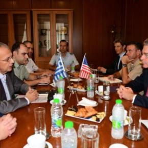 ΑΝΥΕΘΑ : Συνάντηση κορυφής με τον Πρέσβη των ΗΠΑ Τζέφρι Πάϊατ –&nbsp;ΕΙΚΟΝΕΣ