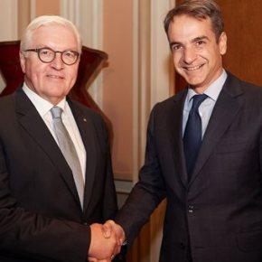 Μητσοτάκης: Έθεσε θέμα συντάξεων στη συνάντηση με Στάινμαγερ&nbsp;.