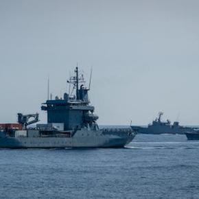 OLIVES NOIRES 2018: To ναρκοθηρευτικό ΕΥΡΩΠΗ στην πολυεθνική&nbsp;άσκηση