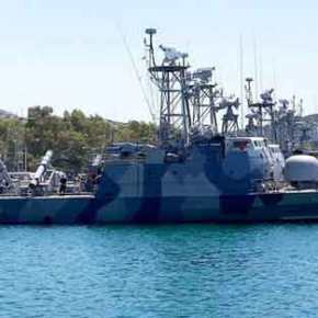 Η «stealth» ΤΠΚ (P29) Σταράκης οπλισμένη με RGM-84 Harpoon αναπτύχθηκε στη Μεγίστη απέναντι από τον τουρκικό&nbsp;Στόλο