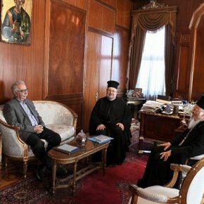 Γαβρόγλου μετά τη συνάντηση με Βαρθολομαίο:Θα μεταφέρω τους προβληματισμούς&nbsp;.