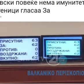 Σκόπια: Ο φυγόποινος Γκρούεφσκι έχασε τη βουλευτική ασυλία του&nbsp;.