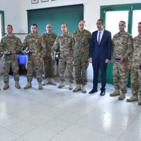 Ο Κύπριος ΥΠΑΜ τίμησε τους καταδρομείς που συμμετείχαν στην CAMBRIAN PATROL&nbsp;2018