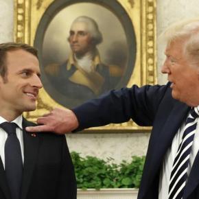 Μακρόν σε Τραμπ: Είμαστε σύμμαχοί σας, όχι υποτελείς&nbsp;σας