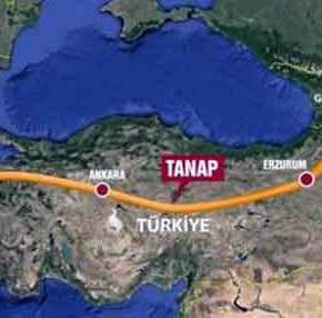 Διασυνδέθηκαν στον Έβρο οι αγωγοί φυσικού αερίου TANAP και&nbsp;TAP