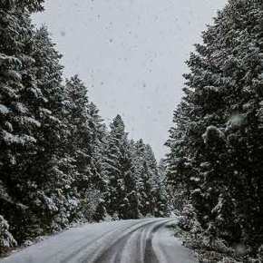 Τα πρώτα χιόνια έφερε η «Πηνελόπη» (φωτογραφίες –&nbsp;βίντεο)