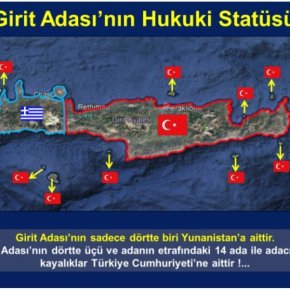 ΕΚΤΟΣ ΕΛΕΓΧΟΥ ΟΙ ΤΟΥΡΚΑΛΑΔΕΣ! Εμφάνισαν χάρτες που δείχνουν ότι τους ανήκουν τα 2/3 της…&nbsp;ΚΡΗΤΗΣ!