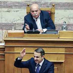 Η ΝΔ σκέπτεται την πρόταση μομφής κατά του Ν. Βούτση -Μετά το επεισόδιο με&nbsp;Μητσοτάκη