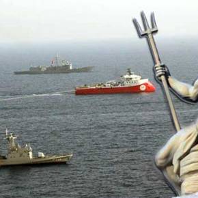 Σε ετοιμότητα το ΠΝ: Σε πλωτό «τείχος» «έπεσε» το&nbsp;Barbaros