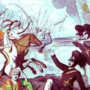 Χαϊδάρι: Το ελληνικό πεζικό κυνηγά με την λόγχη τους Τούρκους&nbsp;ιππείς…