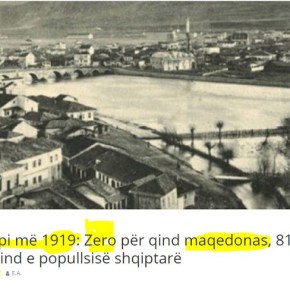 Άφαντοι οι Μακεδόνες των Σκοπίων στην απογραφή του&nbsp;1919