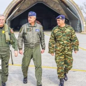 ΓΕΕΘΑ: Τις Μονάδες της Λήμνου επισκέφτηκε ο Πτέραρχος Χριστοδούλου&nbsp;-ΦΩΤΟ