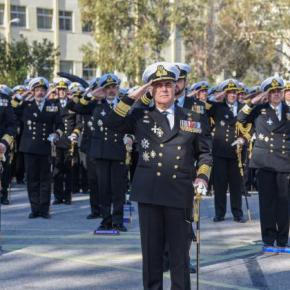 «Αλλαγή φρουράς» στο Στόλο: Ο Υποναύαρχος Λυμπέρης παρέδωσε τα ηνία στον Υποναύαρχο&nbsp;Δρυμούση