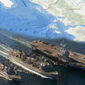 Αρμάδα από πολεμικά πλοία Γαλλίας-ΗΠΑ-Βρετανίας κάνει ασκήσεις στο Ιόνιο – Ακολουθεί η&nbsp;Α.Μεσόγειος