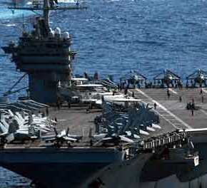 Οι ΗΠΑ ανέπτυξαν 2 αεροπλανοφόρα στην Μεσόγειο: «Για να εξασφαλίσουμε την ασφάλεια στην&nbsp;περιοχή»