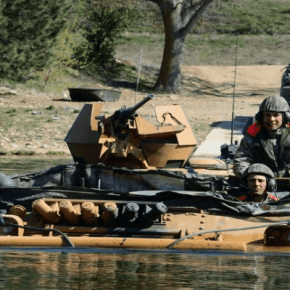 Τουρκική άσκηση διάβασης Ποταμού στο «Kırklareli»&nbsp;(φωτό)