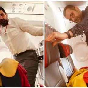 Αχαϊα: Θρίλερ σε αεροπορικό ταξίδι – Την έσωσαν από βέβαιο θάνατο στην καμπίνα των επιβατών&nbsp;[pics]