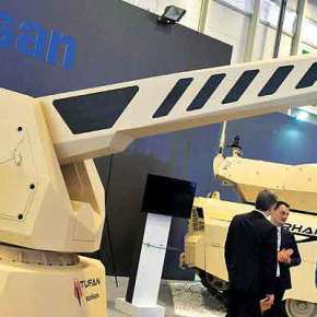 Δοκιμές του πυκνωτικού τουρκικού ηλεκτρομαγνητικού πυροβόλου&nbsp;Tufan