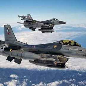 Τουρκία: Ψάχνουν λύσεις για τα ανταλλακτικά των F-16 εάν προκύψει εμπάργκο&nbsp;όπλων!