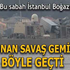 «ΤΑΡΑΧΗ» ΣΤΟΝ ΒΟΣΠΟΡΟ ΑΠΟ.. ΕΛΛΗΝΙΚΟ ΠΟΛΕΜΙΚΟ ΠΛΟΙΟ!!!&nbsp;(βίντεο)