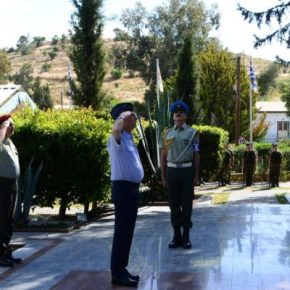 Ο Αρχηγός ΓΕΕΘΑ Πτέραρχος Χριστοδούλου στην&nbsp;ΕΛΔΥΚ.