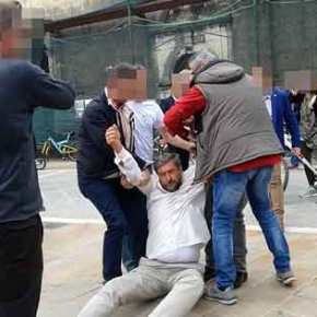 Καθεστώς ΣΥΡΙΖΑ: Βίαιη απομάκρυνση διαδηλωτή στη Λευκάδα από το οπτικοακουστικό πεδίο του&nbsp;Α.Τσίπρα